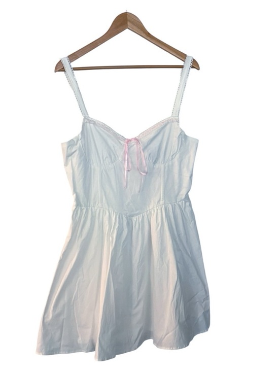 ALTAR’D STATE Marlene Mini Dress White Size XL - Picture 5 of 9